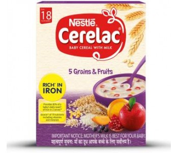 NESTLE CERELAC 5 GRAIN & FRUITS 18 TO 24 MONTHS